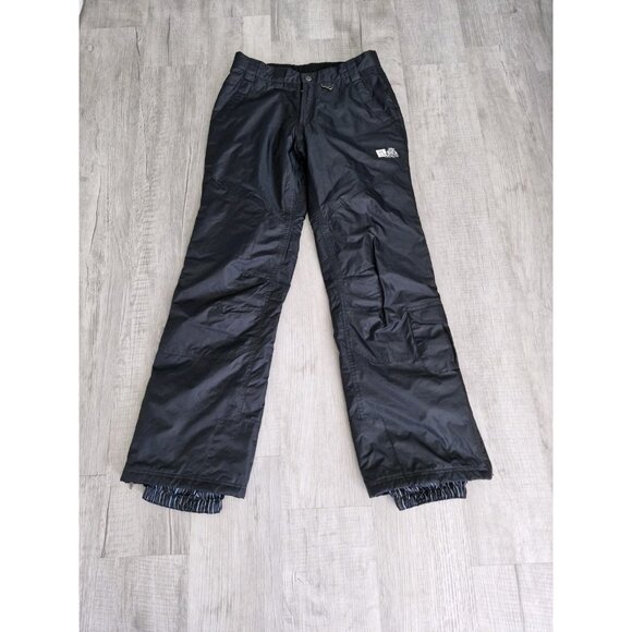 Sims Womens Ski Snowboard Pants Sz M Black Waterproof Insulated Lined Snow 31x33 - Picture 1 of 13